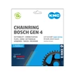 Kép 2/3 - Lánctányér KMC EXACT 38T Bosch Gen4 Láncvonal: 47,5
