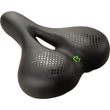 Kép 2/2 - Nyereg BIKEFUN SIENA Comfort trekking fekete Memory Foam - D392MF