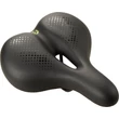 Kép 1/2 - Nyereg BIKEFUN SIENA Comfort trekking fekete Memory Foam - D392MF