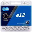 Kép 1/2 - Lánc KMC E12 TURBO e-bike 1/2 x 11/128 130L SILVER