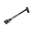 Kép 2/3 - Pumpa BIKEFUN CHINOOK GAUGE HV/HT mini alu, nyomásmérővel, ezüst - GP-993