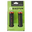 Kép 2/2 - Markolat BIKEFUN X-HEAD LOCK ON fekete-narancs 130mm - HY-536XOO