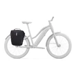 Kép 3/7 - Táska THULE INLOCK SHIELD PANNIER 1db, 22l csomagtartóra FEKETE