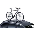 Kép 2/5 - Kerékpárszállító THULE FREERIDE 532 tetőre, váztartós (incl. T-track adapter)