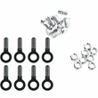 Kép 1/2 - SKS-Germany sárvédőrögzítő csavar/anya/záróvég Chromplastics/Longboardhoz