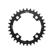 Kép 2/2 - Sunrace CRMX Narrow Wide 4 furatos szimmetrikus lánctányér [fekete, 38]