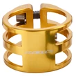 Kép 1/2 - Acor AQR-21303 duplacsavaros nyeregcső bilincs [arany, 34.9 mm]