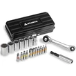 Kép 1/2 - Granite Hex bits & Socket Ratchel tool box nyomatékkulcs készlet