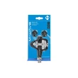 Kép 5/5 - Pedál 9/16" spd clipless alu m-wave drag-r2 - crmo tengely fekete