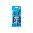 Kép 5/5 - Pedál 9/16" spd & mtb alu m-wave peasy - crmo tengely ezüst / fekete