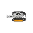 Kép 1/5 - Pedál 9/16" spd & mtb alu m-wave peasy - crmo tengely ezüst / fekete