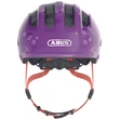 Kép 2/3 - ABUS kerékpáros gyerek sisak Smiley 3.0, In-Mold, purple star, S (45-50 cm)