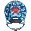 Kép 3/3 - ABUS kerékpáros gyerek sisak Smiley 3.0 LED, In-Mold, blue car, M (50-55 cm)