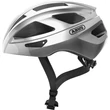 Kép 1/3 - ABUS kerékpáros sport sisak Macator, In-Mold, gleam silver, L (58-62 cm)