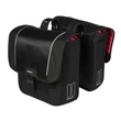 Kép 1/6 - Basil dupla táska Sport Design Double Bag, Universal Bridge System, fekete