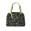 Kép 2/4 - Basil egyoldalas táska Wanderlust Carry All, Hook ON, mintás charcoal fekete