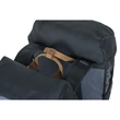 Kép 3/6 - Basil dupla táska Miles Double Bag, Universal Bridge System, fekete szürke
