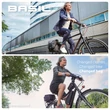 Kép 4/4 - Basil váztáska Sport Design Frame Bag, tépőzáras, fekete