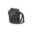Kép 1/5 - Basil egyoldalas táska és hátizsák Miles Tarpaulin Daypack, Hook ON, fekete narancs