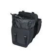 Kép 5/5 - Basil dupla táska Tour Waterproof XL, Universal Bridge System, fekete
