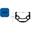 Kép 2/2 - FELNI 29"/622 36L EXAL MX19 6,5MM SZELEP SZIMPLA SZEGECS EZÜST 595g{4/4}