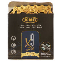 Lánc KMC X9 arany