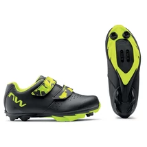 CIPŐ NORTHWAVE MTB ORIGIN JUNIOR 34 FEKETE/FLUO SÁRGA