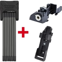 ABUS Plus cilinder Bosch e-bike akkuhoz GT (Gen 2) csomagtartóra + ABUS lakat 6015/120 Bordo Big SH