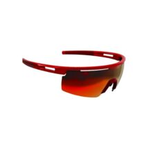 BBB BSG-57 kerékpáros szemüveg Avenger metallic piros keret fekete szárvéggel / PC füst MLC piros lencsékkel