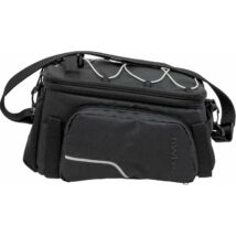 Csomagtartó táska NEWLOOXS Sports Sports Trunkbag straps Fekete