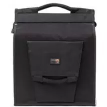 NEWLOOXS Daily Shopper Basic fekete kerékpáros táska
