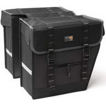 NEWLOOXS Superior Maxi dupla Basic fekete kerékpáros táska