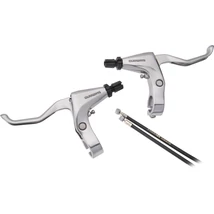 FÉKKAR Shimano PÁR ULTEGRA BL-R780 ORSZÁGÚTI EGYENES KORMÁNYOS 2,5-UJJAS V-FÉK-PATKÓ BOWDENES EZÜST