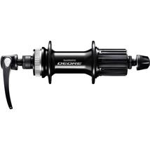 HÁTSÓ AGY Shimano DEORE (FH-M6000) 36L FEKETE, 8/9/10-ES, TÁRCSAFÉK CENTER LOCK, GYORSZÁRAS, 135MM SZÉLES