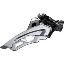 ELSŐ VÁLTÓ Shimano DEORE (FD-M6000) ALSÓ BILINCSES, SIDE SWING, 34,9MM(+31,8/28,6) TRIPLA 40-42F 10-ES
