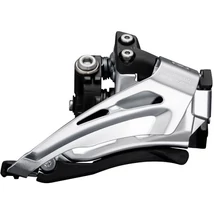 ELSŐ VÁLTÓ Shimano DEORE (FD-M6025) ALSÓ BILINCSES, ALSÓ HÚZÓS, TOP SWING, 34,9MM(+31,8/28,6) DUPLA 34-38F 10-ES