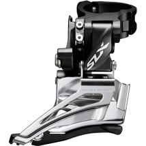 ELSŐ VÁLTÓ Shimano SLX (FD-M7025) FELSŐ BILINCSES, ALSÓ HÚZÓS/FELÜL HÚZÓS, DOWN SWING, 34,9MM(+31,8/28,6) DUPLA 34-38F 11-ES