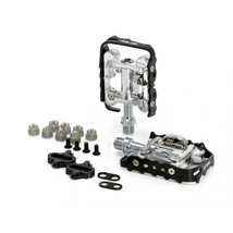 Pedál egyoldalas SPD fekete-ezüst 108x65mm PD-S02