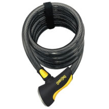 Lakat Onguard Dobermanspirál kábel 185 x 10 mm, 5 kulcs, 8029