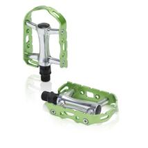 Pedál XLC Trekking/MTB ultrakönnyű 241 g lime PD-M15