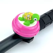 Csengő gömb rózsaszín teknősös Velotech