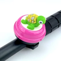 Csengő gömb rózsaszín teknősös Velotech