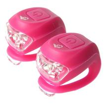 Villogó VELOTECH 2LED MAGENTA