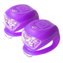 Villogó VELOTECH 2LED LILA