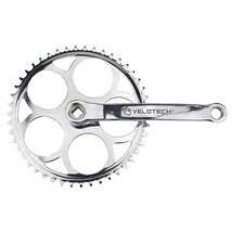 Velotech hajtómű 46T króm