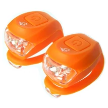 Velotech Villogó 2LED NARANCS