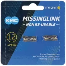 Lánc KMC MISSINGLINK patentszem 11/128 12 speed 2 db/csomag!