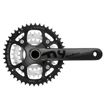 Sunrace FCM954 integrált MTB hajtómű középcsapággyal [fekete, 44/32/22]
