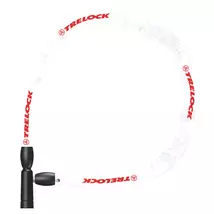Trelock BC 115 kulcsos láncos zár [fehér, 60 cm]
