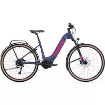 Rock Machine Crossride INT e500 B Lady Touring elektromos cross kerékpár [17" (M), matt sötétkék/pink]